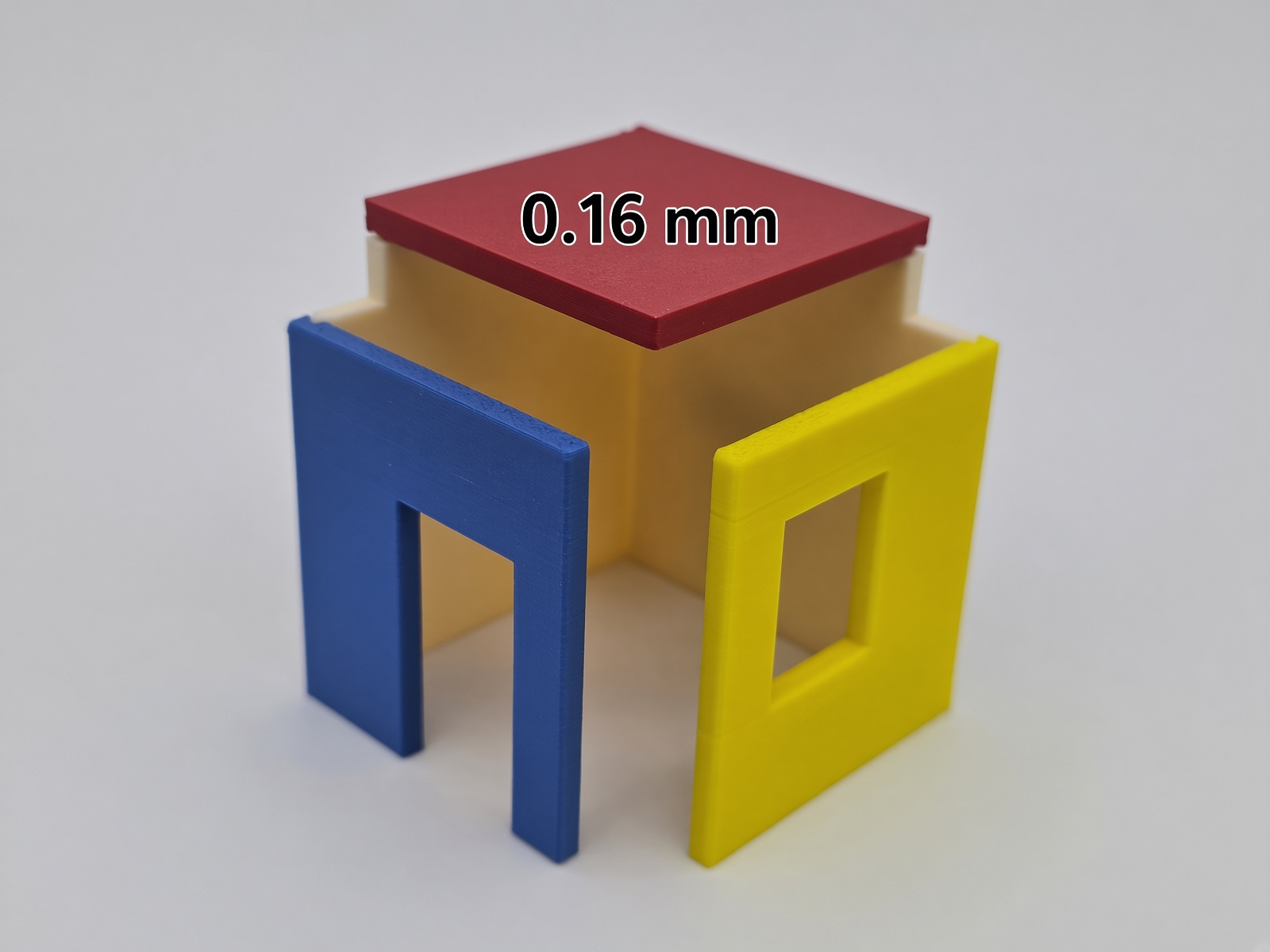 0.16mm 출력 표면 매크로
