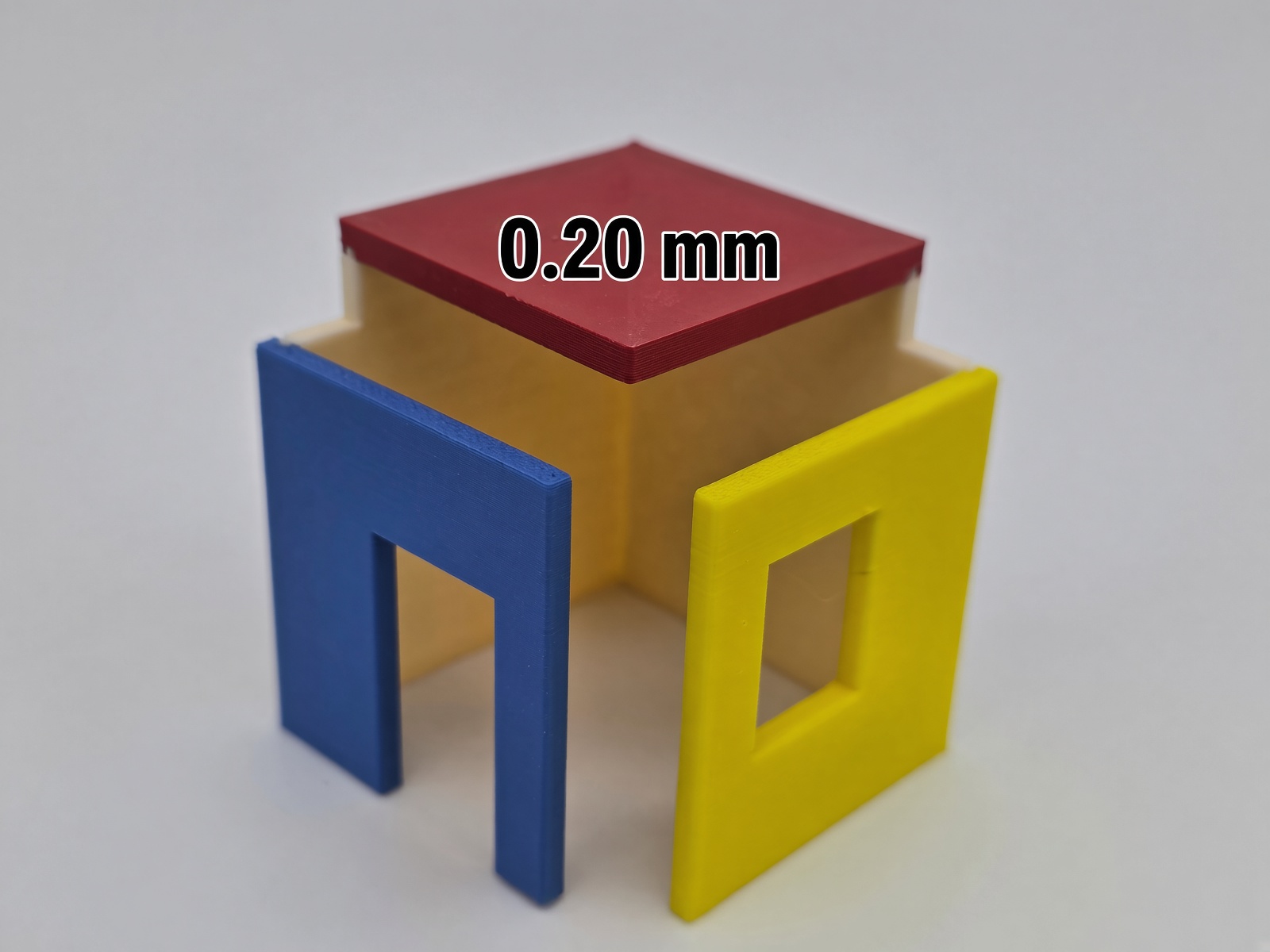 0.20mm 출력 표면 매크로